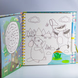 Kreativ aktivitetsbog – farvelægning og vandbaseret leg