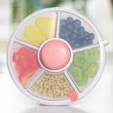 GoBe Snack Spinner – interaktiv snackboks med 5 rum