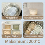 Silikonebeholdere til babymad – 6 stk.