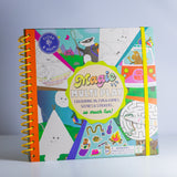 Multiplay Book til børn – genanvendelige klistermærker og opgaver