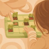 Snack vendespil – kombineret snackboks og match-aktivitet