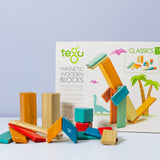 Farverige Tegu klodser – styrker motorik og fantasi