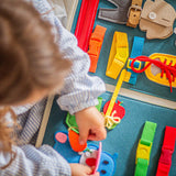 Breeze Essence aktivitetsbog – lær snørebånd, knapper og lynlås