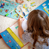 Floss & Rock aktivitetbog – kreativ bog til børn på bilturen