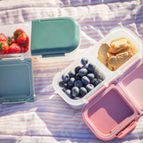 Miljøvenlig snackboks til snacks og mellemmåltider – kompakt design