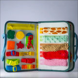 Motorik-aktivitetsbog – snørebånd, knapper og lynlås