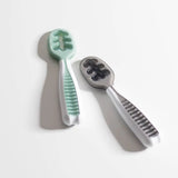 Pre-spoons sæt – ske til mos og ske med hul til stykker