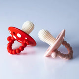 Bidesut formet som hindbær – lindrer tandfrembrud