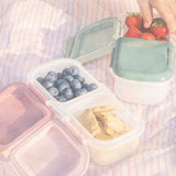 Melii Snackbeholder med to rum – lækagefri