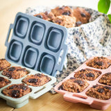 Foldbar baby snackform – ovn- og frysesikker silikoneform