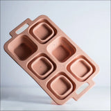 Silikonemodel til små portioner – ideel til muffins, froyo og omelet