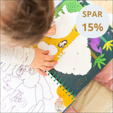 Floss & Rock Multiplay Book – aktivitetsbog med vandtusch