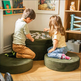 Play Puff i brug – legeelement til balance, rul, kravl og bevægelse