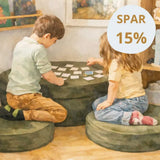 Skummøbel play puff ottoman til børn