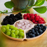 SnikSnack snack- og krea-fad – opdelt fad til snacks og maling