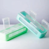 Snackle boks 4 rum Turkis/Mint 2 stk. Baby og småbørn