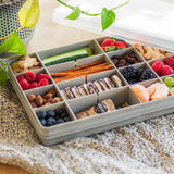 Melii Snackle Box 24 rum – stor snackbeholder til børn på farten