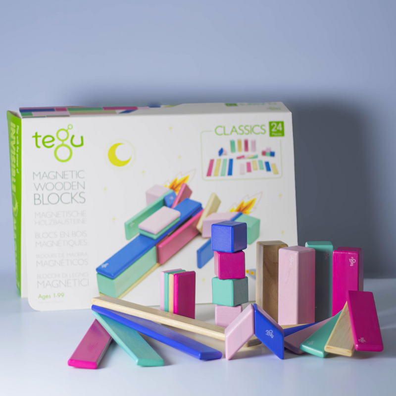 Tegu magnetic wooden blocks (14 pcs.)