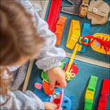 Breeze Essence aktivitetsbog – lær snørebånd, knapper og lynlås