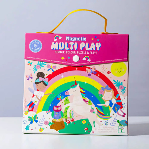 Aktivitetbog til rejser – magnetiske figurer og tegneaktiviteter