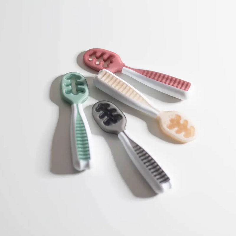 Baby skeer fra NumNum – flade skeer til første måltider