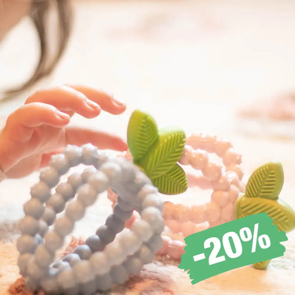 RazBaby bidelegetøj – blød silikone til ømme tandkød