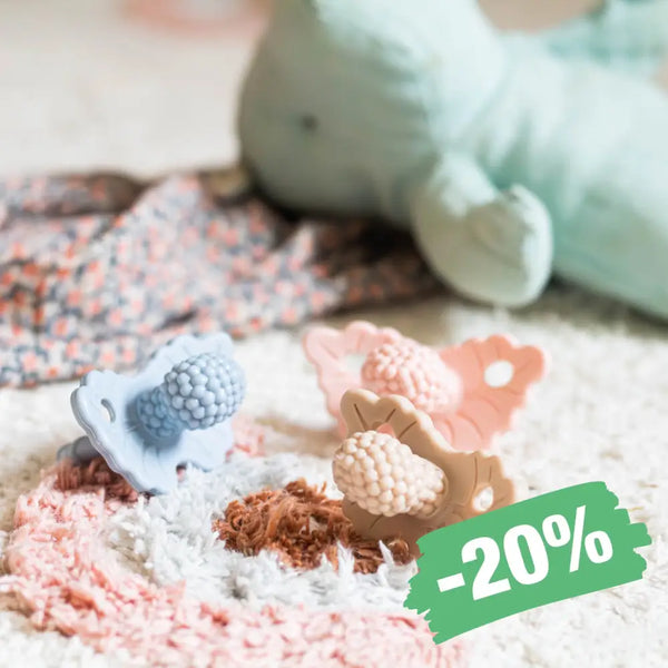 RazBaby bidesut – blød silikone til lindring af ømme gummer