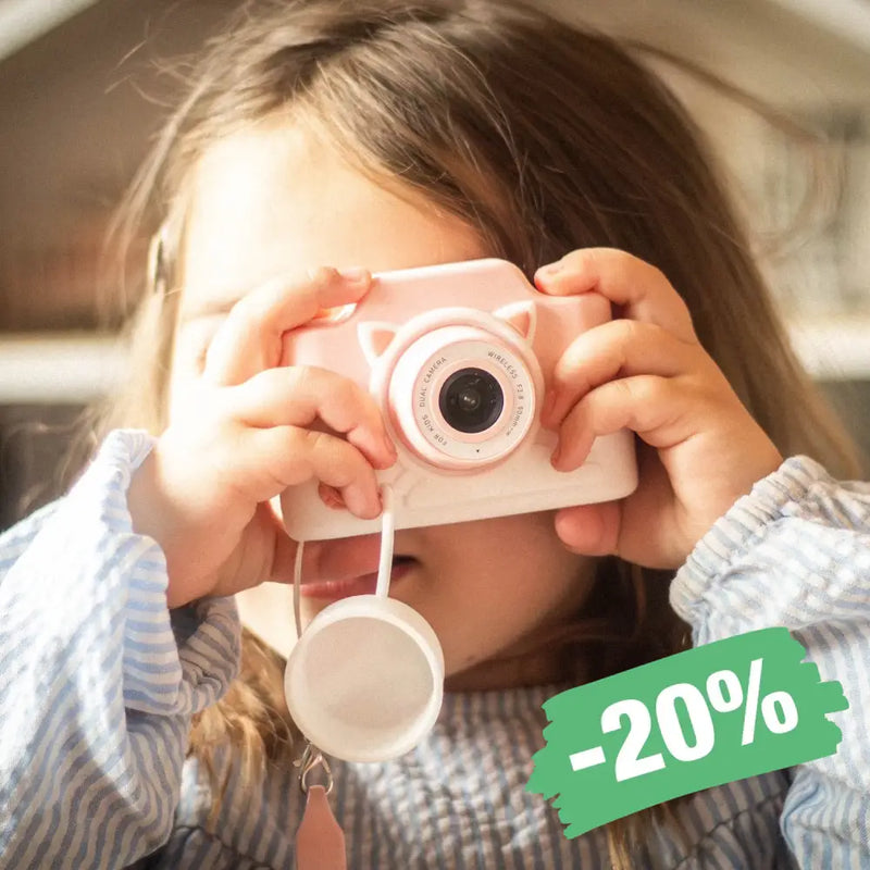 Børnekamera med selfie funktion – kamera til børn fra 3 år