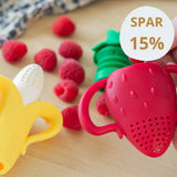RazBaby frugtsut – sikker introduktion af fast føde til baby