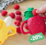 RazBaby frugtsut – sikker introduktion af fast føde til baby