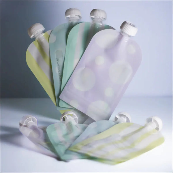 Genbrugelige klemmeposer – perfekte til smoothie og puré