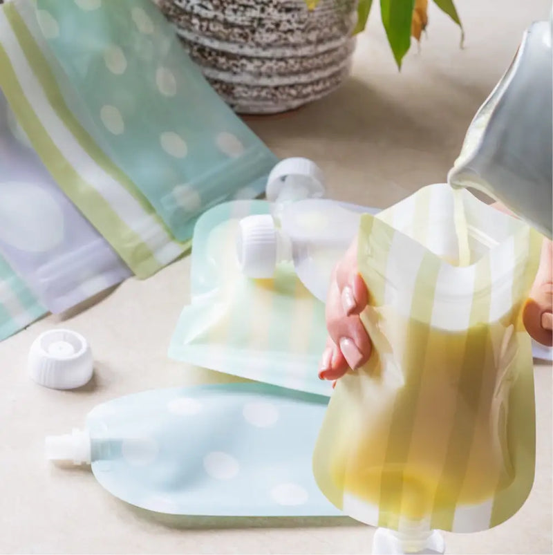 AYAVA genanvendelige smoothieposer – klemmeposer til børn