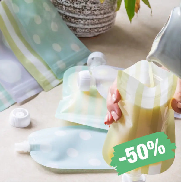 AYAVA genanvendelige smoothieposer – klemmeposer til børn