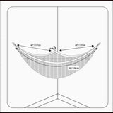 Hængekøje til børneværelse – nem at hænge op med kroge