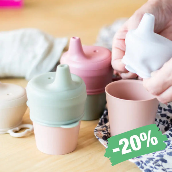 AYAVA silikone kop-dæksel – spildfri løsning til børn