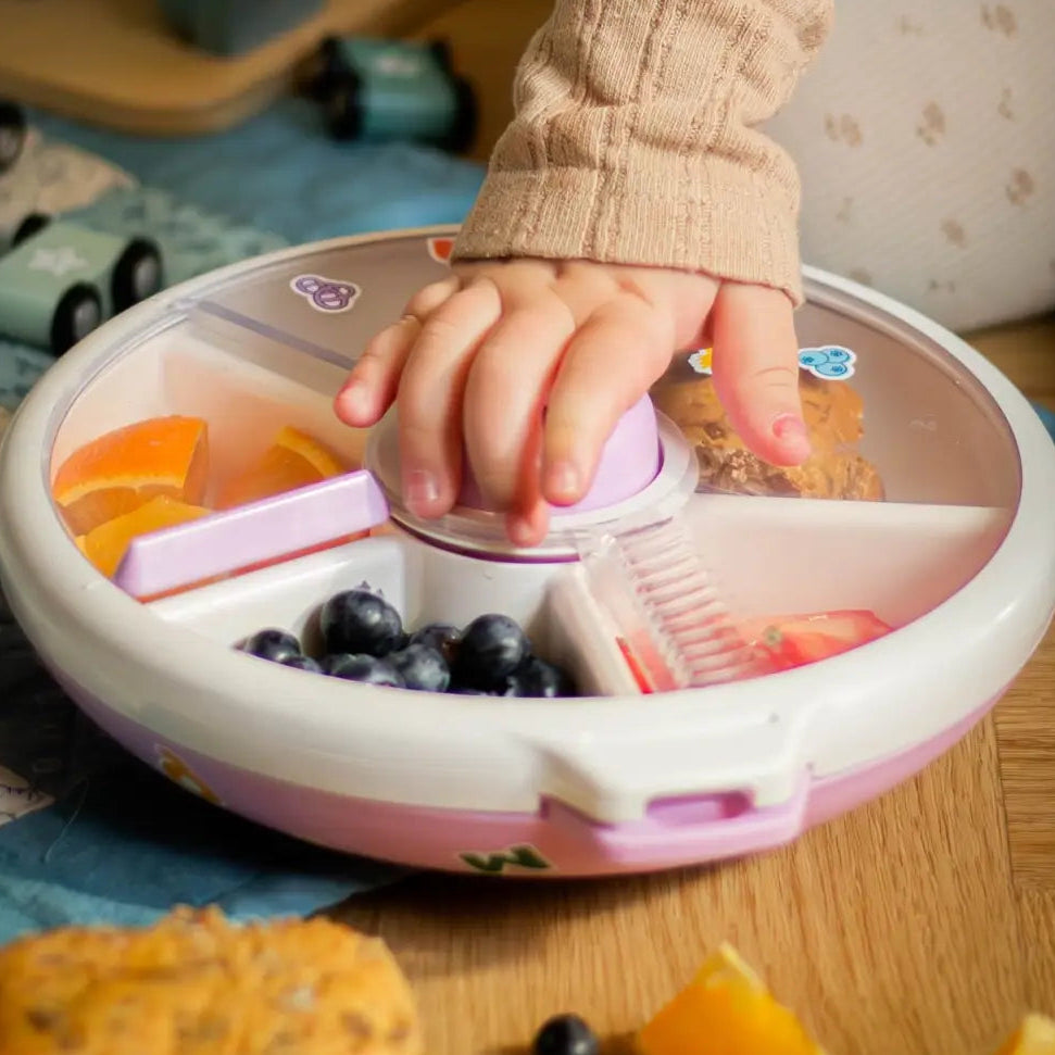 GoBe Large Snack Spinner – Stor Snackboks med 5 Rum – AYAVA