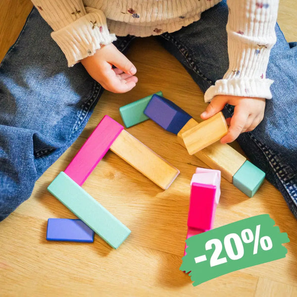 Tegu magnetiske træklodser – byggesæt til børn fra 1 år