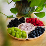 SnikSnack snack- og krea-fad – opdelt fad til snacks og maling