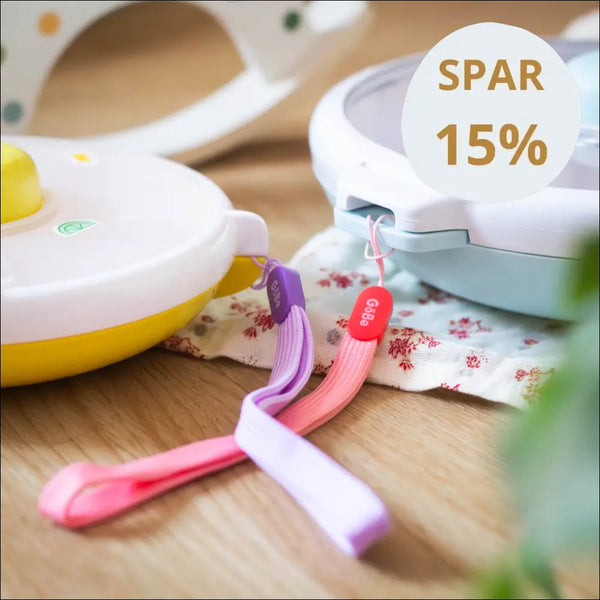 GoBe snack spinner snor – praktisk rem til børn