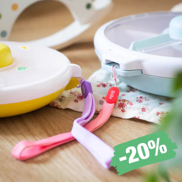 GoBe snack spinner snor – praktisk rem til børn