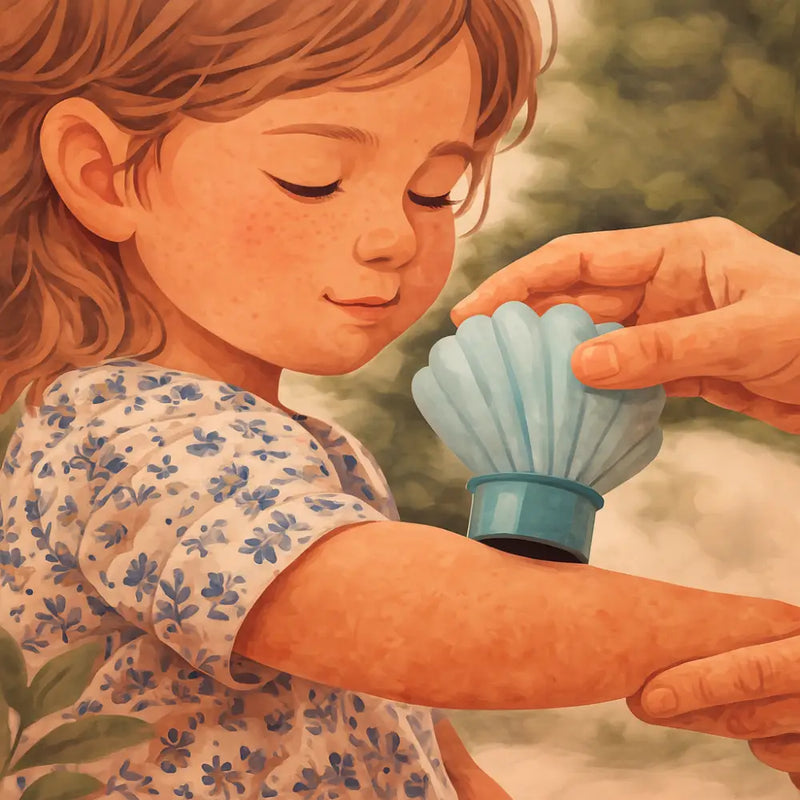 Solcreme dispenser til børn – gør påføring hurtig og ren