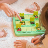 Snackboks med vendespil – fyld to ens snacks og gæt par